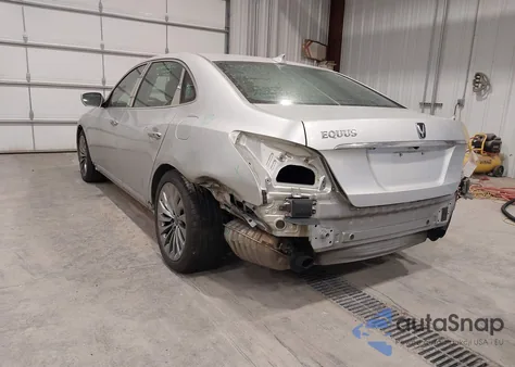 2014 Hyundai Equus Ultimate z USA, uszkodzony, nr VIN KMHGH4JH4EU088260